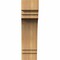 Ekena Millwork Pescadero Smooth Corbel, Western Red Cedar, 5 1/2"W x 12"D x 20"H COR06X12X20PEC00SWR - alternate 4